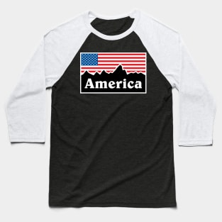 America The Beautiful Baseball T-Shirt